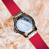  Shop Authentic Michael Kors Everest Analog Rose Gold Dial Pink Silicone Strap Watch For Women - MK7359 - Luxxuri
