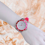  Shop Authentic Michael Kors Everest Analog Rose Gold Dial Pink Silicone Strap Watch For Women - MK7359 - Luxxuri