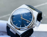  Shop Authentic Tissot PRX Blue Dial Blue Leather Strap Watch for Men - T137.410.16.041.00 - Luxxuri
