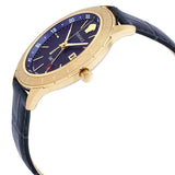 Shop Authentic Versace Univers Navy Blue Dial Navy Blue Leather Strap Watch for Men - VEBK00318 - Luxxuri