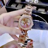  Shop Authentic Guess G Twist Diamonds Rose Gold Dial Rose Gold Steel Strap Watch For Women - W1201L3 - Luxxuri