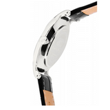  Shop Authentic Daniel Wellington Dapper Reading White Dial Black Leather Strap Watch For Men - DW00100108 - Luxxuri