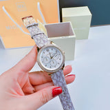  Shop Authentic Michael Kors Tibby Multifunction Rose Gold Dial Pink Leather Strap Watch For Women - MK2955 - Luxxuri