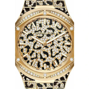  Shop Authentic Michael Kors Lennox Three Hand Crystals Gold Dial Two Tone Steel Strap Watch For Women - MK7284 - Luxxuri