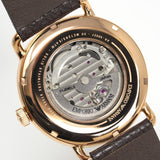  Shop Authentic Emporio Armani Meccanico Automatic White Dial Brown Leather Strap Watch For Men - AR60027 - Luxxuri