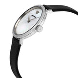  Shop Authentic Emporio Armani Modern White Dial Black Leather Strap Watch For Women - AR11159 - Luxxuri