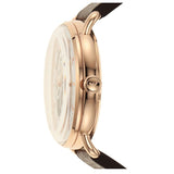  Shop Authentic Emporio Armani Meccanico Automatic White Dial Brown Leather Strap Watch For Men - AR60027 - Luxxuri