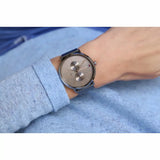  Shop Authentic Tommy Hilfiger Jenna Multifunction Grey Dial Grey Mesh Bracelet Watch For Women - 1781945 - Luxxuri