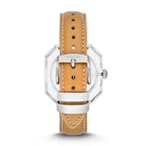  Shop Authentic Fossil Candy White Dial Brown Leather Strap Watch for Women - ES3538 - Luxxuri