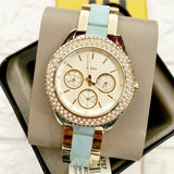  Shop Authentic Fossil Stella Multifunction Gold Dial Two Tone Steel Strap Watch for Women - ES4757 - Luxxuri