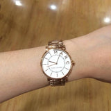  Shop Authentic Marc Jacobs Roxy White Dial Rose Gold Steel Strap Watch for Women - MJ3523 - Luxxuri
