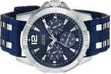  Shop Authentic Guess Oasis Multifunction Blue Dial Two Tone Steel Strap Watch for Men- W0366G2 - Luxxuri