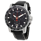  Shop Authentic Tissot Supersport Chrono Black Dial Black Leather Strap Watch for Men - T125.617.16.051.00 - Luxxuri
