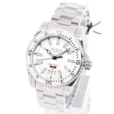  Shop Authentic Gucci Dive Quartz White Dial Silver Steel Strap Watch for Men - YA136302 - Luxxuri