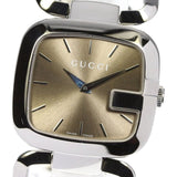  Shop Authentic Gucci G Gucci Brown Dial Silver Steel Strap Watch For Women - YA125401 - Luxxuri