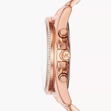  Shop Authentic Michael Kors Whitney Chronograph Rose Gold Dial Rose Gold Steel Strap Watch For Women - MK6730 - Luxxuri