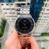  Shop Authentic Tissot Chemin Des Tourelles Powermatic 80 Black Dial Silver Steel Strap Watch For Men - T099.407.11.058.00 - Luxxuri