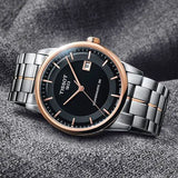  Shop Authentic Tissot Luxury Powermatic 80 Black Dial Silver Steel Strap Watch For Men - T086.407.22.051.00 - Luxxuri
