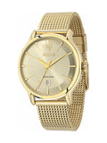  Shop Authentic Maserati Epoca Golden Dial Golden Mesh Bracelet Watch For Men - R8853118003 - Luxxuri