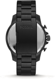  Shop Authentic Fossil Bowman Chronograph Black Dial Black Steel Strap Watch for Men - FS5603 - Luxxuri