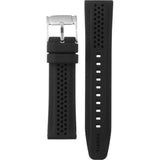  Shop Authentic Fossil Garrett Chronograph Black Dial Black Rubber Strap Watch for Men - FS5624 - Luxxuri
