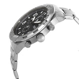  Shop Authentic Fossil Bronson Chronograph Black Dial Silver Steel Strap Watch for Men - FS5710 - Luxxuri
