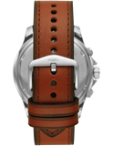  Shop Authentic Fossil Dillinger Luggage Chronograph Blue Dial Brown Leather Strap Watch for Men - FS5675 - Luxxuri