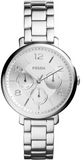  Shop Authentic Fossil Jacqueline Silver Dial Silver Steel Strap Watch for Women - ES3664 - Luxxuri