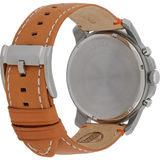  Shop Authentic Fossil Grant Chronograph Green Dial Brown Leather Strap Watch for Men - FS4918 - Luxxuri