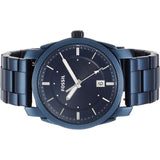  Shop Authentic Fossil Machine Blue Dial Blue Steel Strap Watch for Men - FS5231 - Luxxuri