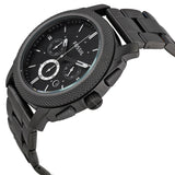  Shop Authentic Fossil Machine Chronograph Black Dial Grey Steel Strap Watch for Men - FS4662 - Luxxuri