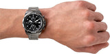  Shop Authentic Fossil Bronson Chronograph Black Dial Silver Steel Strap Watch for Men - FS5710 - Luxxuri