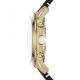  Shop Authentic Fossil Grant Chronograph White Dial Black Leather Strap Watch for Men - FS5272 - Luxxuri
