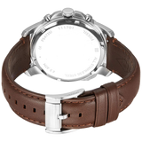  Shop Authentic Fossil Grant Chronograph White Dial Brown Leather Strap Watch for Men - FS4735 - Luxxuri