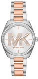  Shop Authentic Michael Kors Janelle Silver Dial Two Tone Steel Strap Watch For Women - MK7383 - Luxxuri