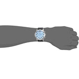  Shop Authentic Fossil Pilot Chronograph Sky Blue Dial Black Leather Strap Watch for Men - FS5162 - Luxxuri