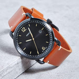  Shop Authentic Fossil Commuter Three Hand Date Black Dial Brown Leather Strap Watch for Men - FS5276 - Luxxuri