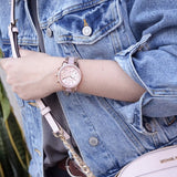  Shop Authentic Michael Kors Ritz Chronograph Mother of Pearl White Dial Two Tone Steel Strap Watch For Women - MK6769 - Luxxuri