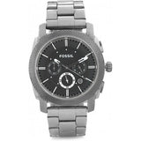  Shop Authentic Fossil Machine Chronograph Black Dial Silver Steel Strap Watch for Men - FS4776 - Luxxuri