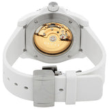  Shop Authentic Gucci Dive Automatic Transparent Dial White Rubber Strap Watch For Men - YA136343 - Luxxuri