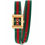  Shop Authentic Gucci G-Frame Multicolored Red and Green Dial Watch For Women - YA128527 - Luxxuri