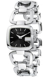  Shop Authentic Gucci G Gucci Black Dial Silver Steel Strap Watch For Women - YA125510 - Luxxuri