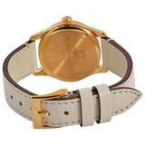  Shop Authentic Gucci G Timeless Quartz Red & Green Dial Beige Leather Strap Watch For Women - YA1265009 - Luxxuri