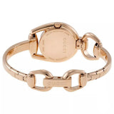  Shop Authentic Gucci Horsebit Collection Black Dial Rose Gold Steel Strap Watch For Women - YA139507 - Luxxuri