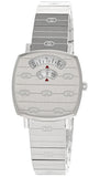  Shop Authentic Gucci Grip Quartz Silver Dial Silver Steel Strap Watch For Men - YA157501 - Luxxuri
