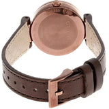  Shop Authentic Gucci G Interlocking Brown Dial Brown Leather Strap Watch For Women - YA133504 - Luxxuri