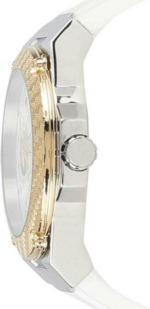  Shop Authentic Guess Zena Analog White Dial White Rubber Strap Watch For Women - W1094L1 - Luxxuri