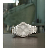  Shop Authentic Guess Frontier Diamonds Silver Dial Silver Steel Strap Watch For Women - W1156L1 - Luxxuri