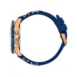  Shop Authentic Guess Oasis Blue Dial Blue & Rose Gold Stainless Steel Strap Watch For Men - W0366G4 - Luxxuri