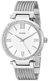 Shop Authentic Guess Soho Silver DIal Stainless Steel Mesh Bracelet Watch For Women - W0638L1 - Luxxuri